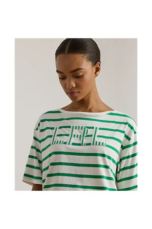 Vauden-Short Sleeve-T-Shirt-Cotton Jersey LAUREN RALPH LAUREN | T-shirt | 200P03752001